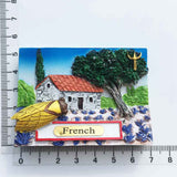 France Provence Fridge Magnet 3D Resin