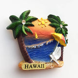 Hawaii USA America Fridge Magnet 3D Resin