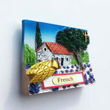 France Provence Fridge Magnet 3D Resin