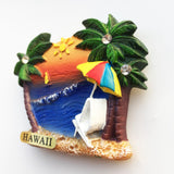 Hawaii USA America Fridge Magnet 3D Resin