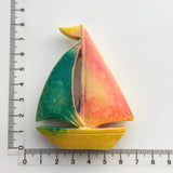 Sailboat New Zealand Fridge Magnet 3D Resin