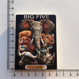 Tanzania Animals Fridge Magnet 3D Resin