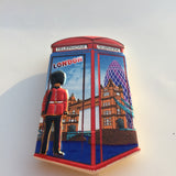 Telephone Box London England UK Fridge Magnet 3D Resin