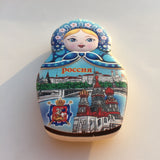 Matryoshka Doll Moscow Russia Fridge Magnet 3D Resin