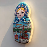 Matryoshka Doll Moscow Russia Fridge Magnet 3D Resin