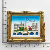 Paris France Fridge Magnet 3D Resin