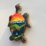 Greece Shipwreck Fridge Magnet 3D Resin