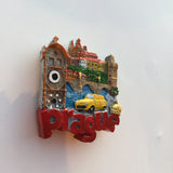 Prague Czech Fridge Magnet 3D Resin