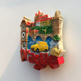 Prague Czech Fridge Magnet 3D Resin