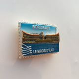 Water Mirror Bordeaux France Fridge Magnet 3D Resin