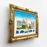 Paris France Fridge Magnet 3D Resin