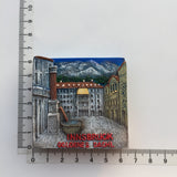 Golden Roof Innsbruck Austria Fridge Magnet 3D Resin