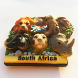 South Africa Fridge Magnet 3D Resin