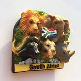 South Africa Fridge Magnet 3D Resin