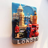 London England UK Fridge Magnet 3D Resin