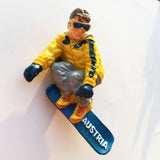 Austria Ski Fridge Magnet 3D Resin