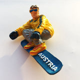 Austria Ski Fridge Magnet 3D Resin