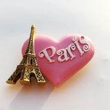 Paris France Fridge Magnet 3D Resin