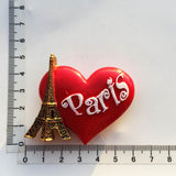 Paris France Fridge Magnet 3D Resin