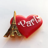 Paris France Fridge Magnet 3D Resin