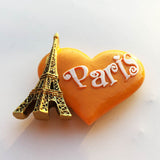 Paris France Fridge Magnet 3D Resin