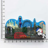 Vienna Austria Fridge Magnet 3D Resin