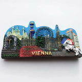 Vienna Austria Fridge Magnet 3D Resin