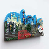 Vienna Austria Fridge Magnet 3D Resin