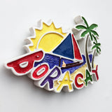 Boracay Philippines Fridge Magnet 3D Resin