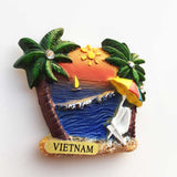 Long Beach Vietnam Fridge Magnet 3D Resin