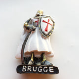 Bruges Belgium Fridge Magnet 3D Resin