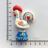 Cock Portugal Fridge Magnet 3D Resin