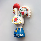 Cock Portugal Fridge Magnet 3D Resin