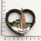 Freiburg Germany Fridge Magnet 3D Resin