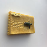 Jamaica Beach Fridge Magnet 3D Resin