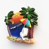 Long Beach Vietnam Fridge Magnet 3D Resin