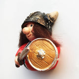 Viking Pirate Norway Sweden Denmark Fridge Magnet 3D Resin