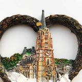 Freiburg Germany Fridge Magnet 3D Resin