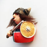 Viking Pirate Norway Sweden Denmark Fridge Magnet 3D Resin