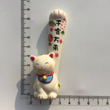 Japan Lucky Cat Fridge Magnet 3D Resin