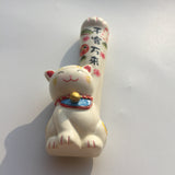 Japan Lucky Cat Fridge Magnet 3D Resin