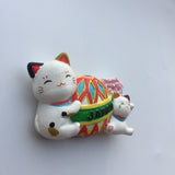 Japan Lucky Cat Fridge Magnet 3D Resin