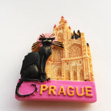 Prague Czech Fridge Magnet 3D Resin