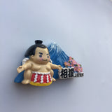 Mount Fuji Sumo Japan Fridge Magnet 3D Resin