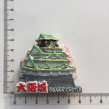 Osaka Castle Japan Fridge Magnet 3D Resin