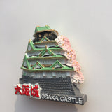 Osaka Castle Japan Fridge Magnet 3D Resin