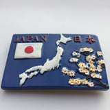 Japan Cherry Fridge Magnet 3D Resin