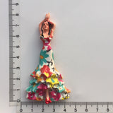 Flamenco Dancer Spain Barcelona Fridge Magnet 3D Resin