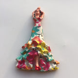 Flamenco Dancer Spain Barcelona Fridge Magnet 3D Resin