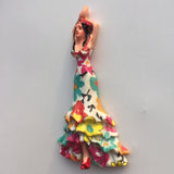 Flamenco Dancer Spain Barcelona Fridge Magnet 3D Resin